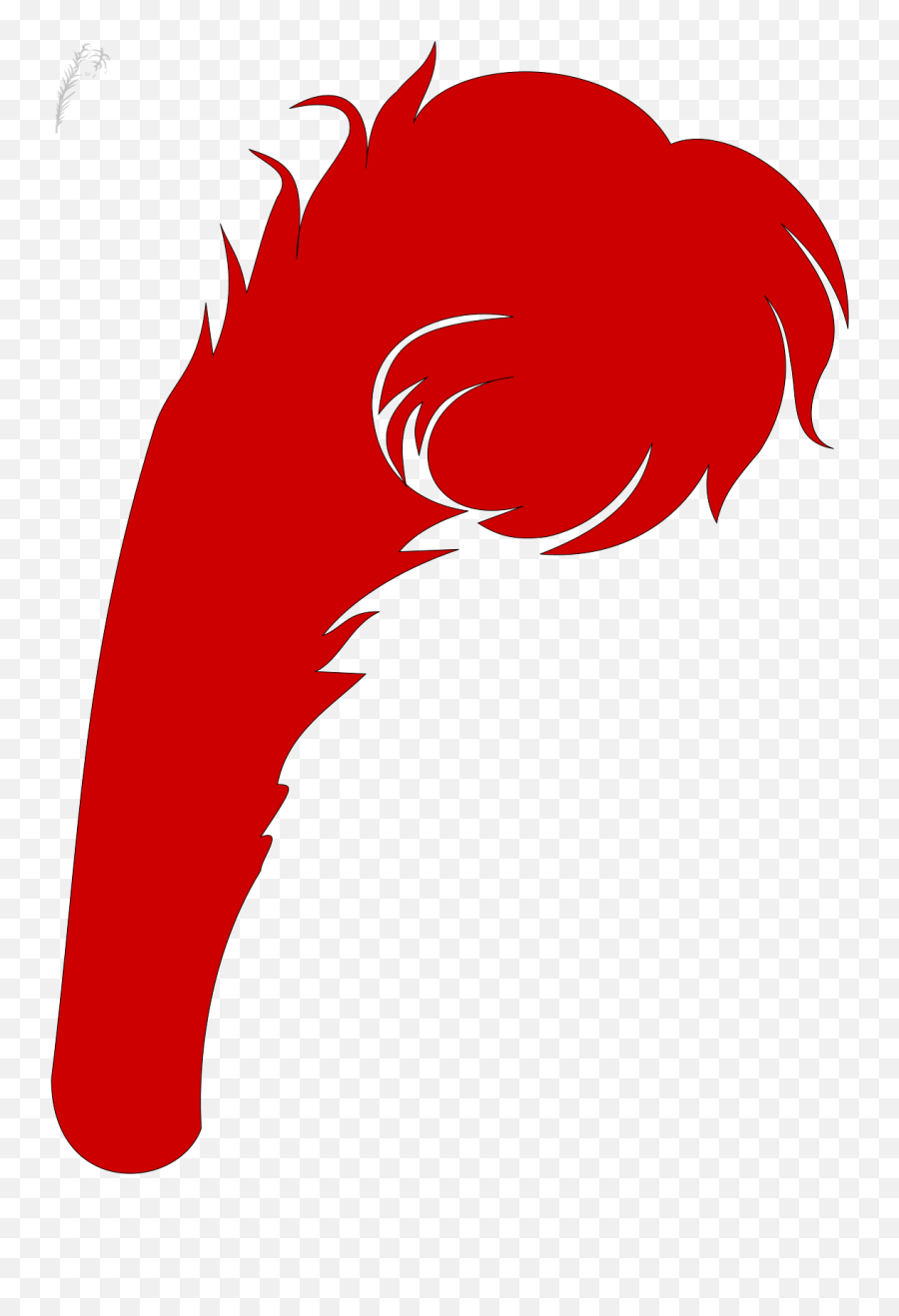 Red Feather 1 Svg Vector Red Feather 1 Clip Art - Svg Clipart Emoji,Feather Transparent