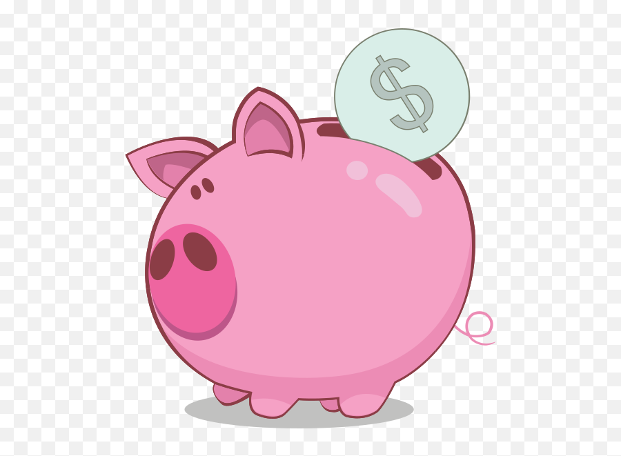 Piggy Bank Clipart Png - Piggy Savings Emoji,Bank Clipart