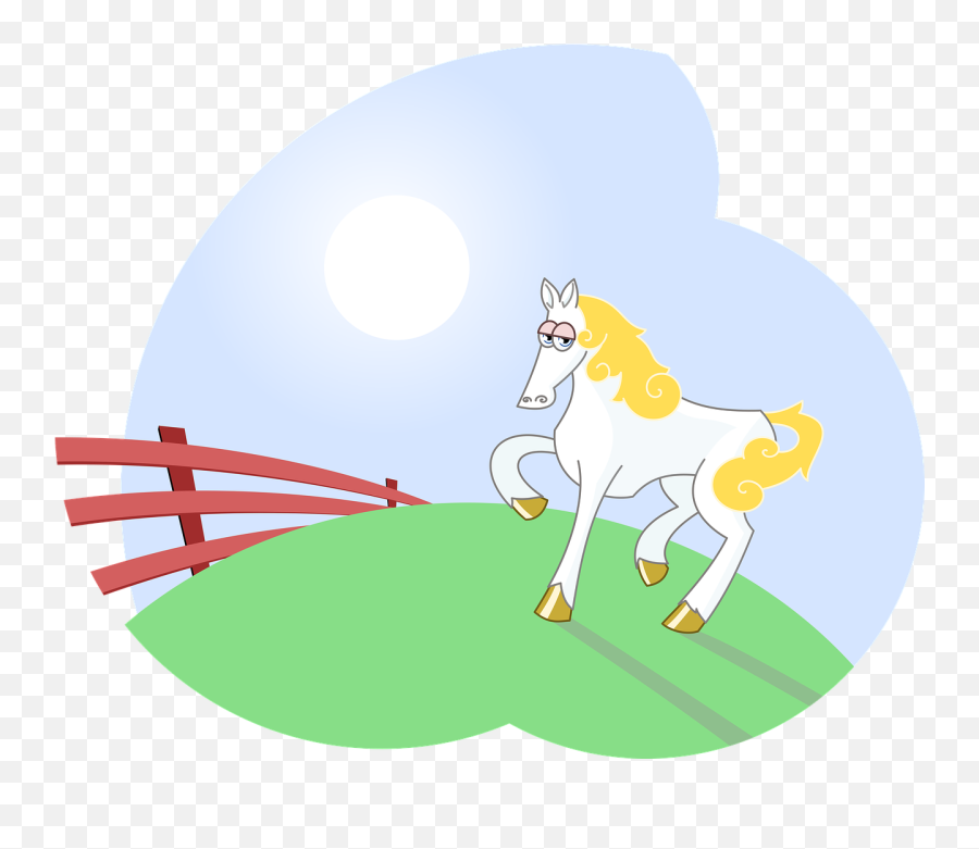 White Horse Animal Countryside - Free Image On Pixabay Emoji,White Horse Png