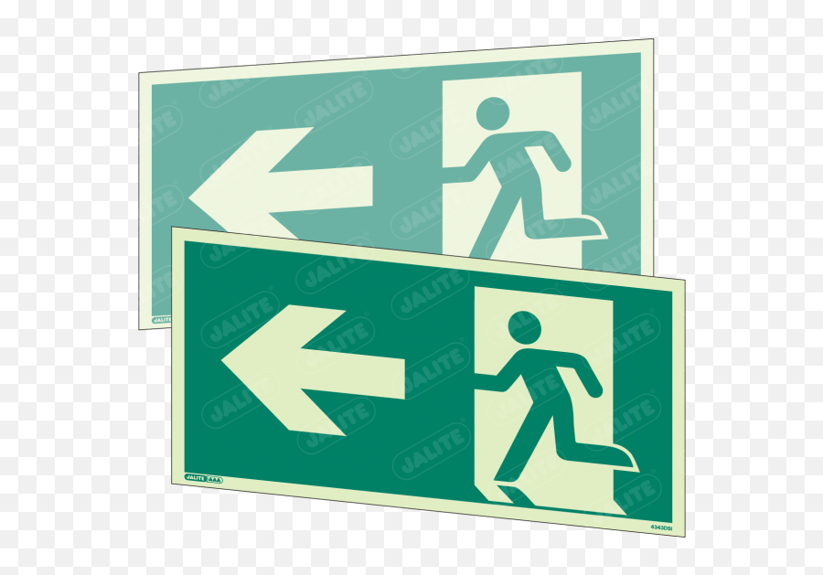 Exit Sign Arrow Left - Jalite Emoji,Double Sided Arrow Png