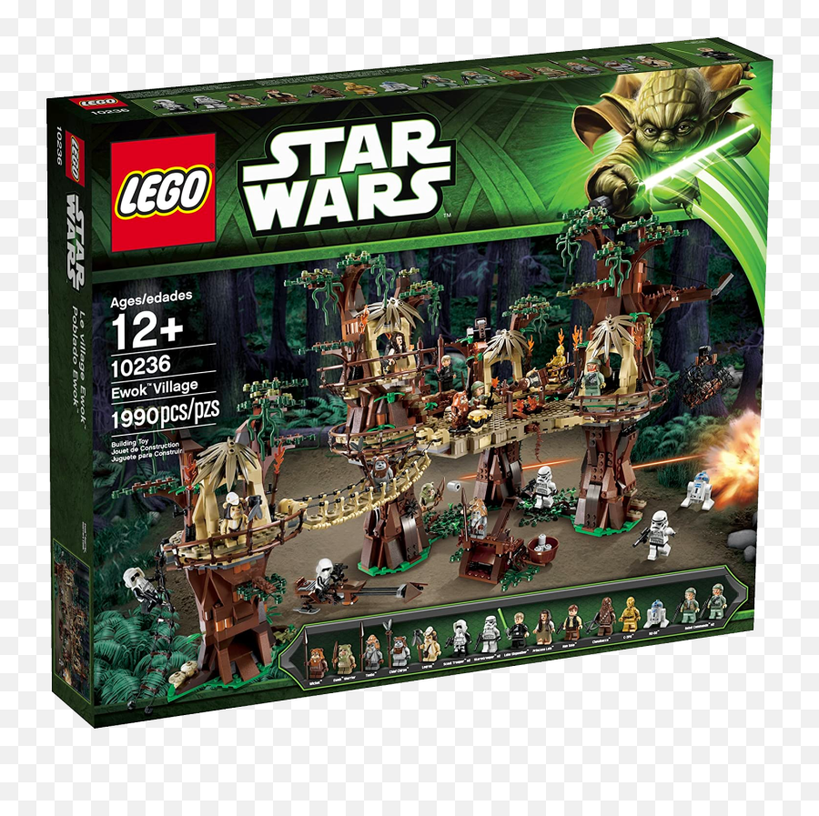 Ewok Village 10236 - Lego Star Wars Sets Legocom For Kids Emoji,Ewok Png