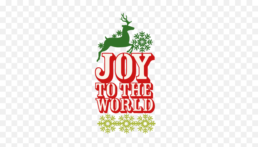 Joy To The World Title Svg Scrapbook Title Christmas Cut Emoji,Christmas Around The World Clipart