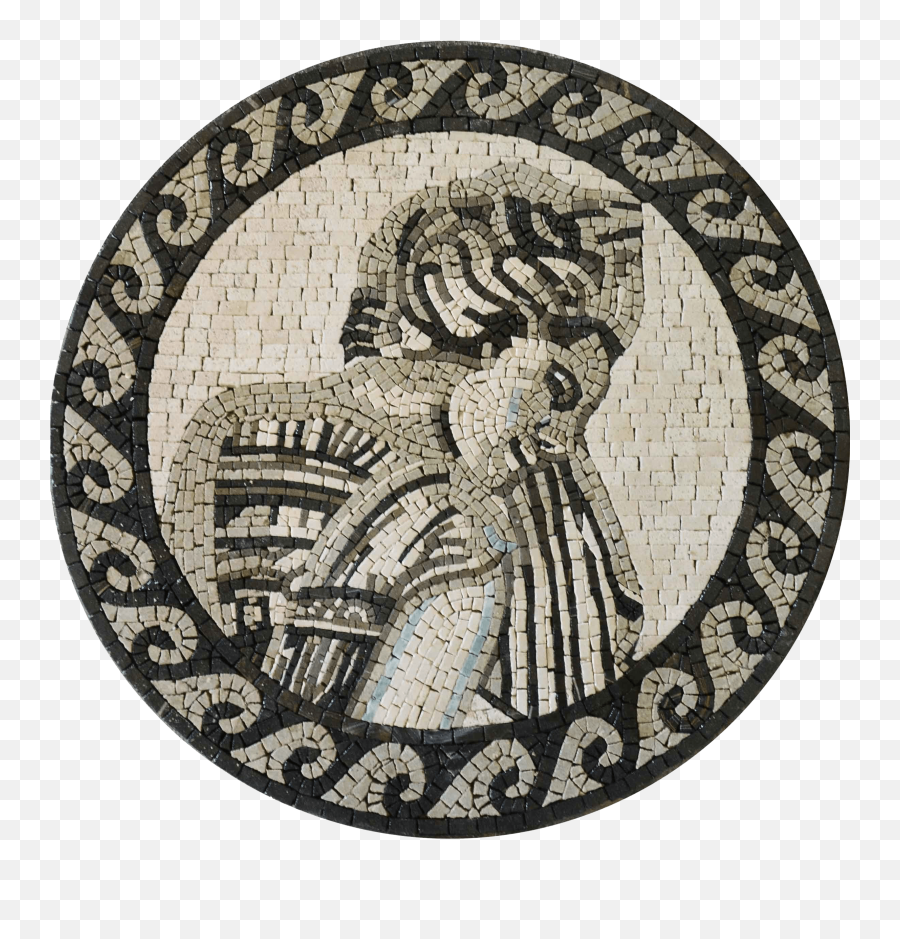 Aphrodite - Goddess Mosaic Medallions Emoji,Aphrodite Png
