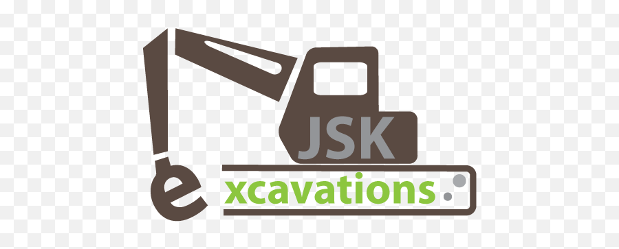 Modern Playful Concrete Logo Design For Jsk Concreting Emoji,Excavation Logo