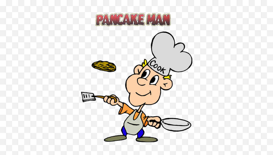 Pancake Clipart Pancake Man - Pancake Emoji,Pancake Clipart