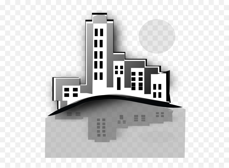 Buildings Clipart - Commercial Real Estate Clip Art Emoji,Buildings Clipart