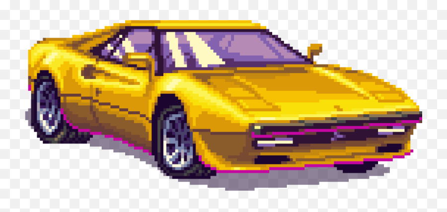 80s Car Neon Png Png Image With No - Car Png Neon Car Clipart Emoji,80s Png