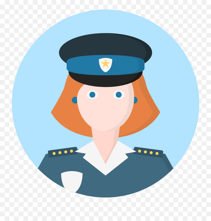 Download Woman Vector Police - Icon Police Png Vector Emoji,Police Png