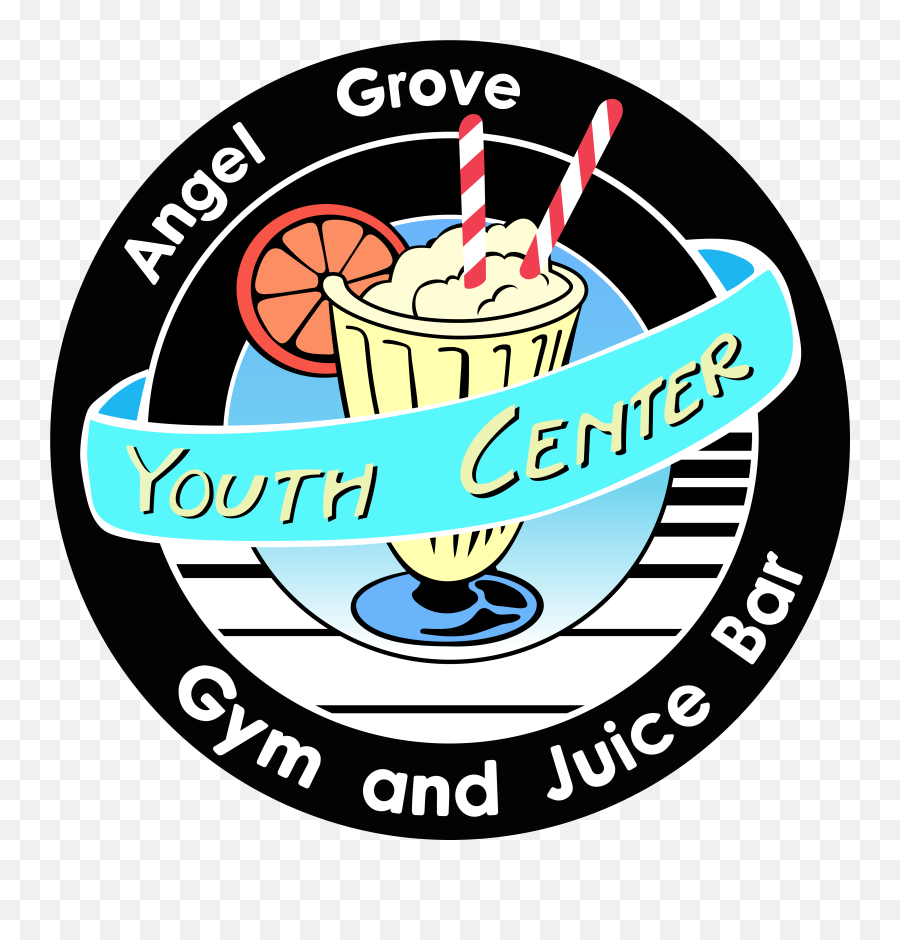 Angel Grove Gym And Juice Bar Youth - Power Rangers Angel Grove Logo Emoji,Power Ranger Logo