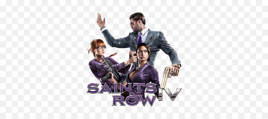 Saints Row Iv Logo - Saints 4 Row Poster Emoji,Saints Row Logo