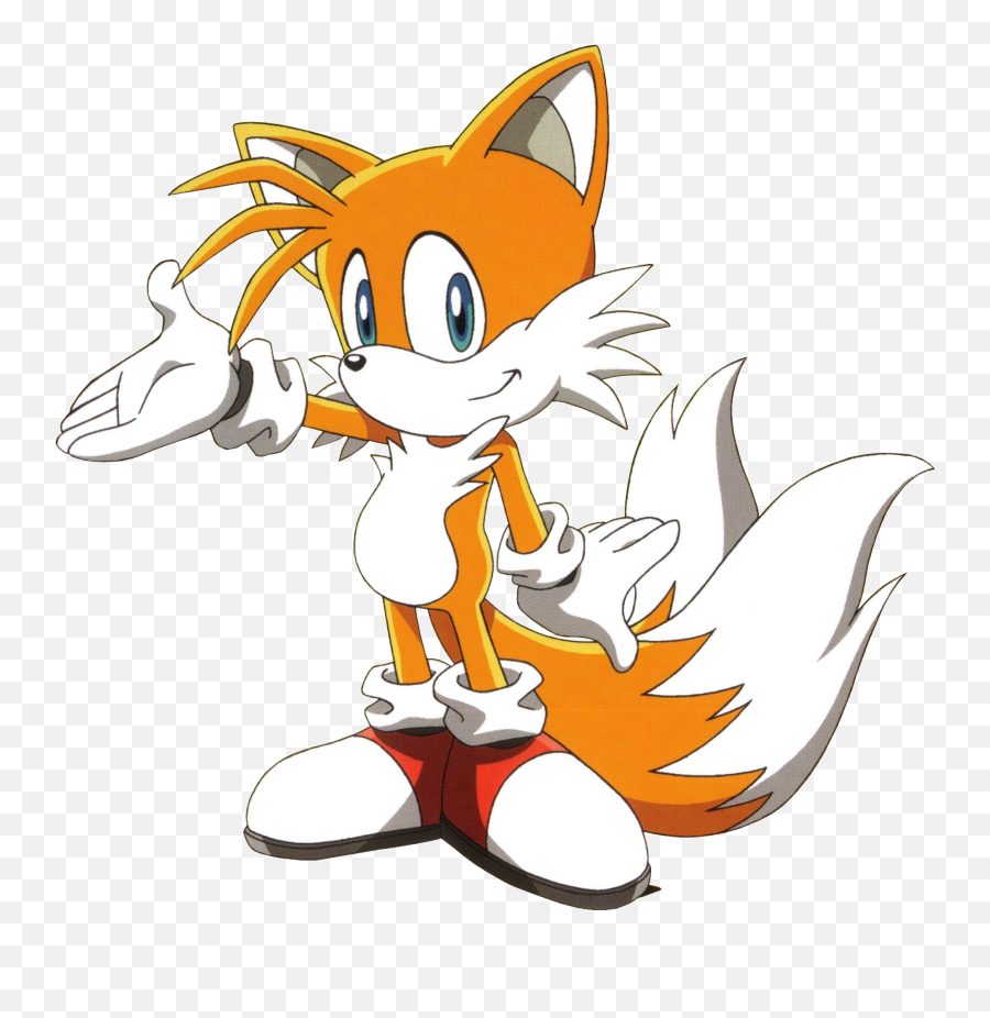 Miles Tails Prower Sonic X Clipart - Png Tails The Fox Emoji,Sonic X Logo