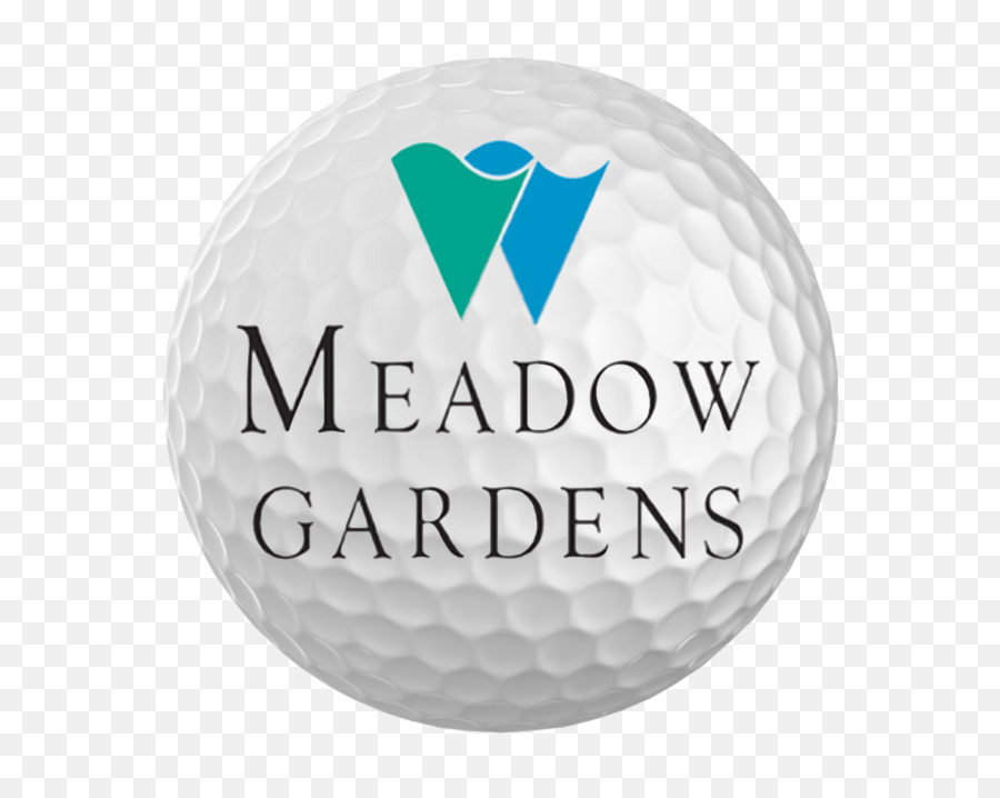 Mggc Logo Golf Ball Meadow Gardens Golf Club - Meadow Gardens Golf Emoji,Golf Ball Logo
