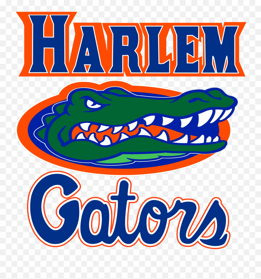 Harlem Gators Pioneer League - Big Emoji,Gators Logo
