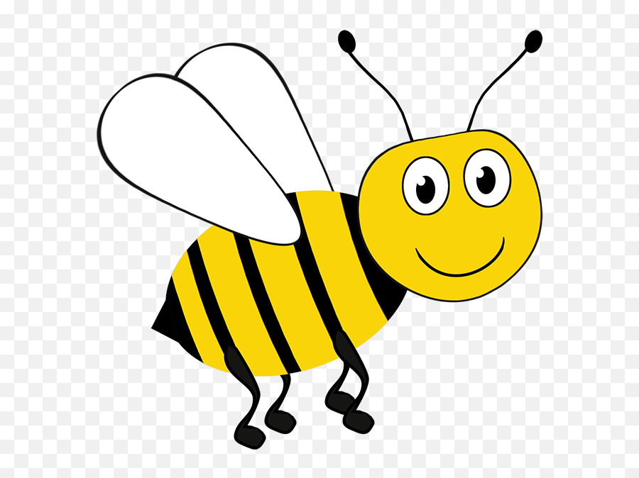 Bee Clipart - Happy Emoji,Bee Clipart