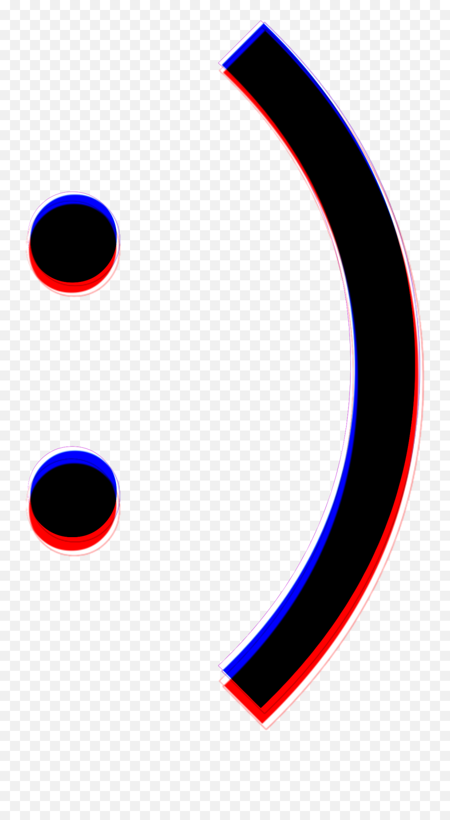 The Most Edited Smileyface Picsart - Glitch Happy Face Png Emoji,Smiley Face Transparent Background