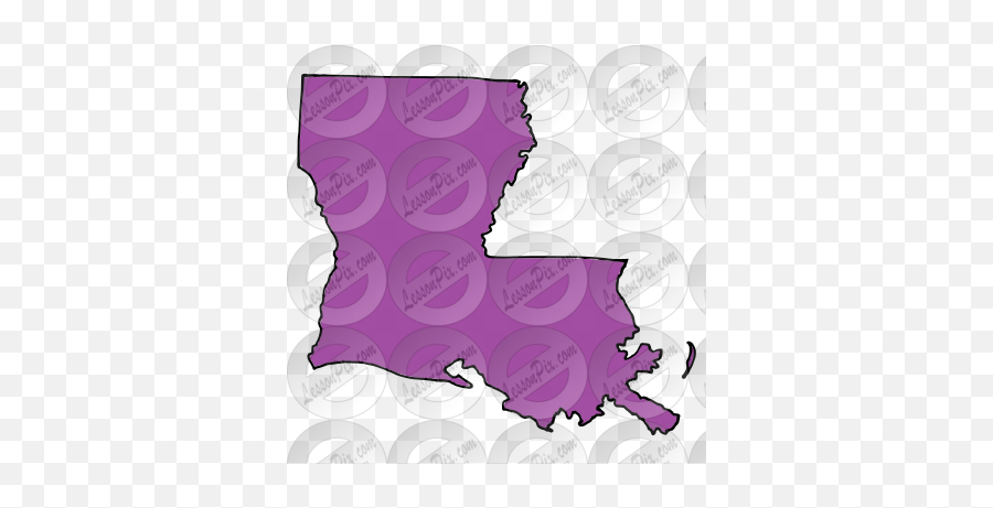 Louisiana Picture For Classroom - Louisiana Outline Emoji,Louisiana Clipart