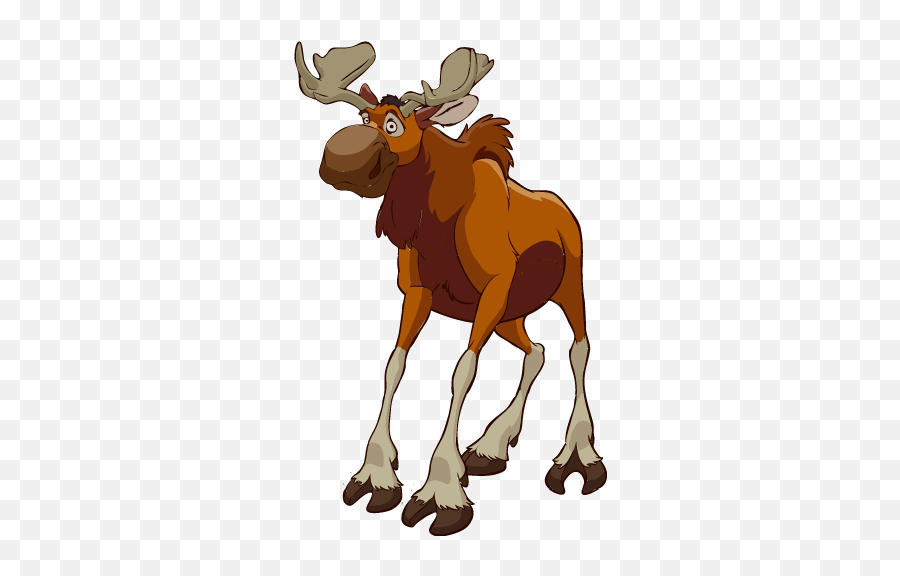Best Moose Clipart - Brother Bear Moose Clipart Emoji,Moose Clipart