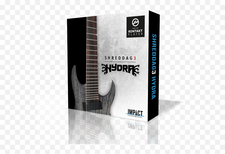 Shreddage 3 Hydra Au Aax Emoji,Transparent Guitars