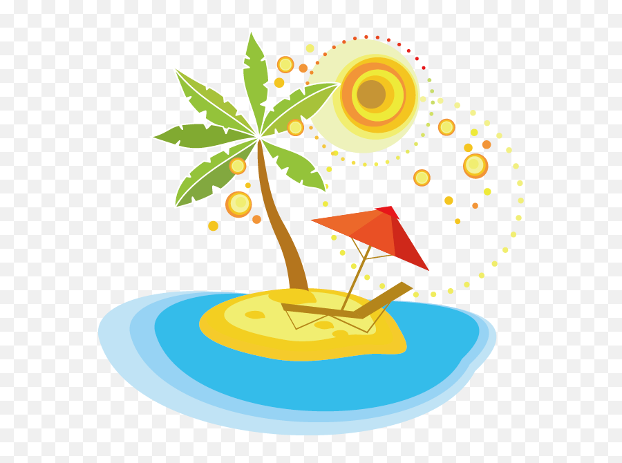 Summer Clip Art - Transparent Transparent Background Summer Clip Art Emoji,Summer Clipart