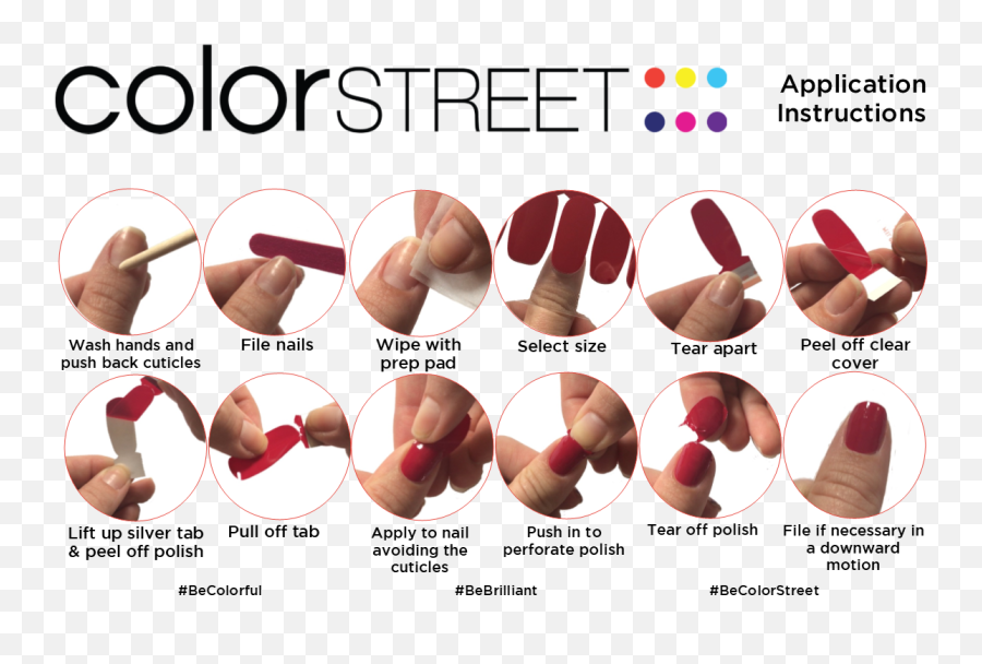 So Easy To Apply No Tools Or Heat Needed Color Street Emoji,Color Street Nails Logo