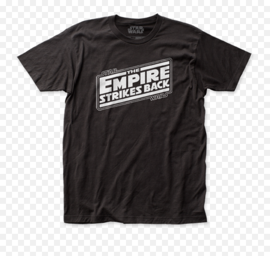 Impact Merch Star Wars U2013 Esb Logo T - Shirt Empire Strikes Back Emoji,Starwars Logo