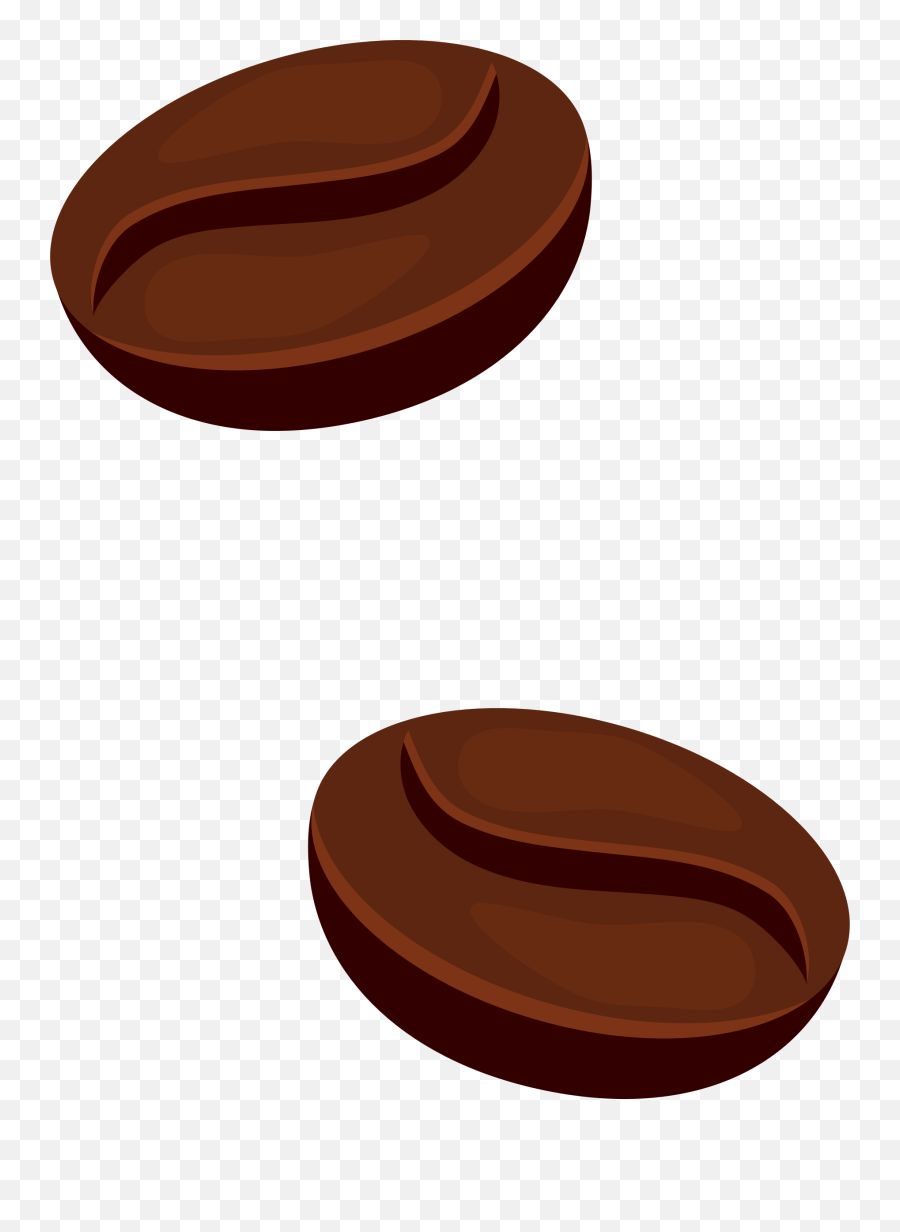 Coffee Bean Clipart - Clipart Coffee Beans Png Emoji,Coffee Clipart