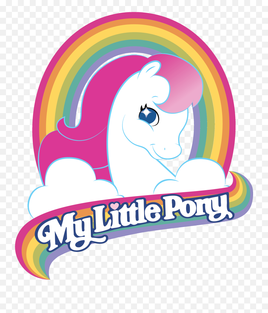My Little Pony G3 Logo - Mlp G2 Emoji,My Little Pony Logo