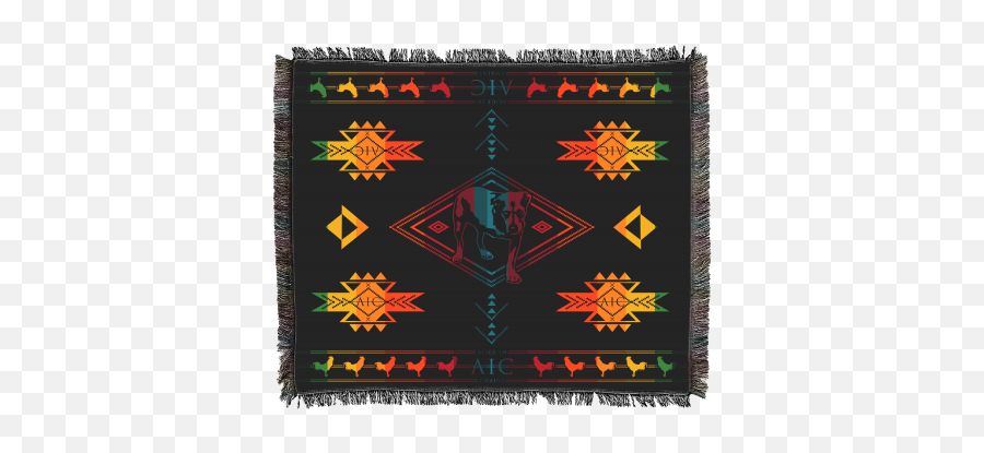 The Dog Tapestry Blanket Emoji,Alice In Chains Logo