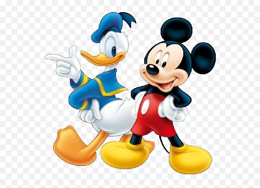 Download Clipart Friends Mickey Mouse - Donald Duck Emoji,Mickey Png