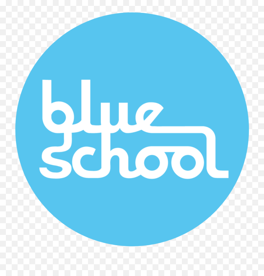 Blue School Emoji,Blue Circle Logo