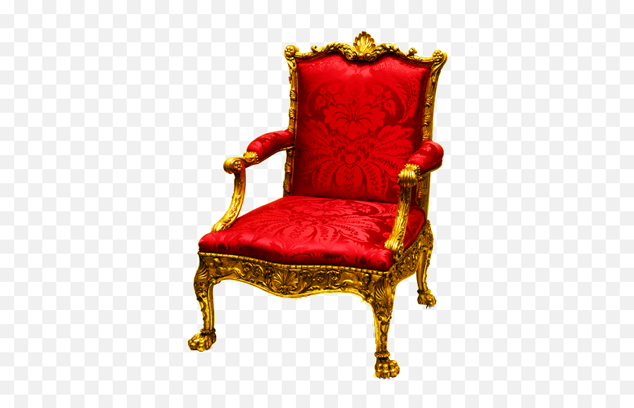 Tubes Png - Silk Upholstered Chair Emoji,Throne Clipart