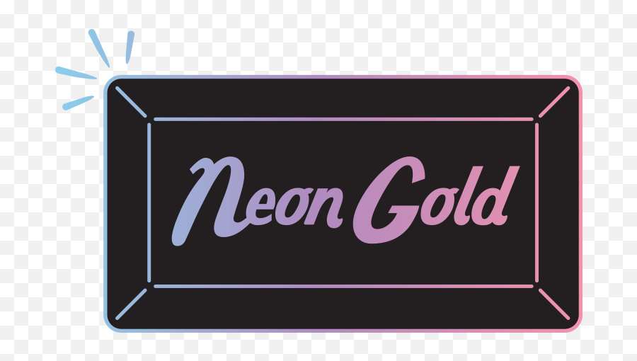 Neon Gold Logo - Neon Gold Records Logo Emoji,Neon Logo