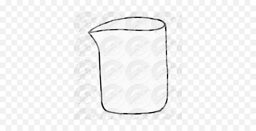 Beaker Picture For Classroom Therapy - Empty Emoji,Beaker Clipart