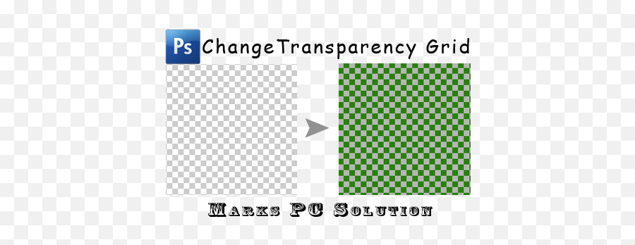 Marks Pc Solution Change Photoshop Transparency Grid Color - Green Checker Emoji,Transparent Background Photoshop