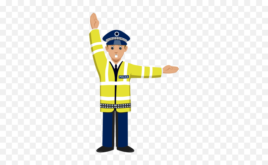 Traffic Police Clipart Png - Traffic Police Vector Png Emoji,Police Clipart