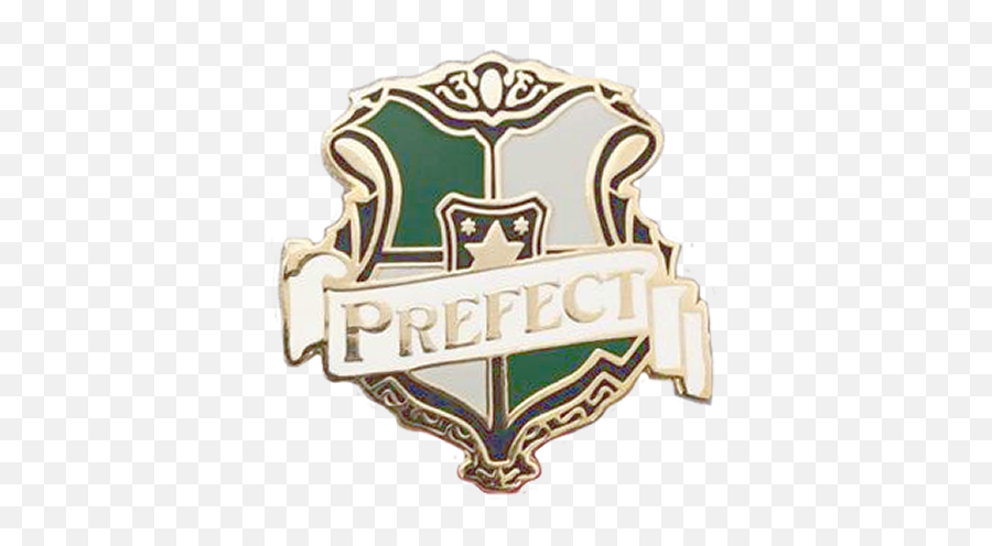 Slytherin Prefect Badge - Solid Emoji,Slytherin Logo