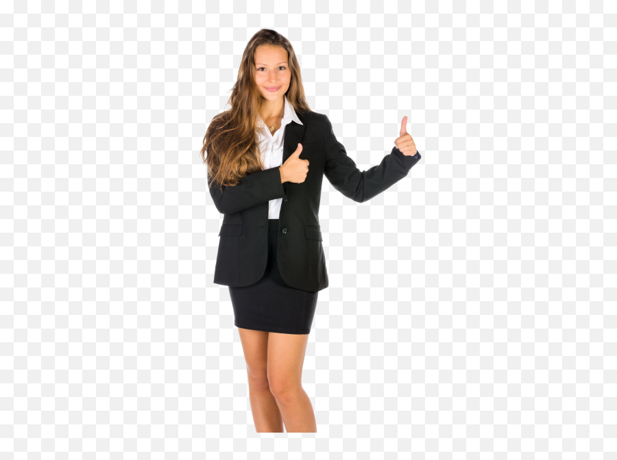 Businesswoman With Thumbs Up Free Stock - Business Woman Woman Thumbs Up Emoji,Thumbs Up Transparent