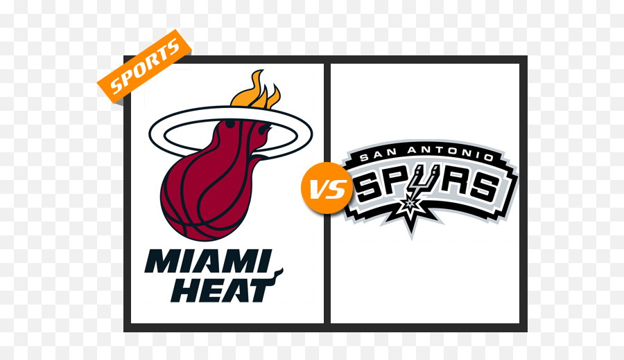 Miami Heat Vs San Antonio Spurs The Ultimate Smackdown - Miami Heat Emoji,San Antonio Spurs Logo