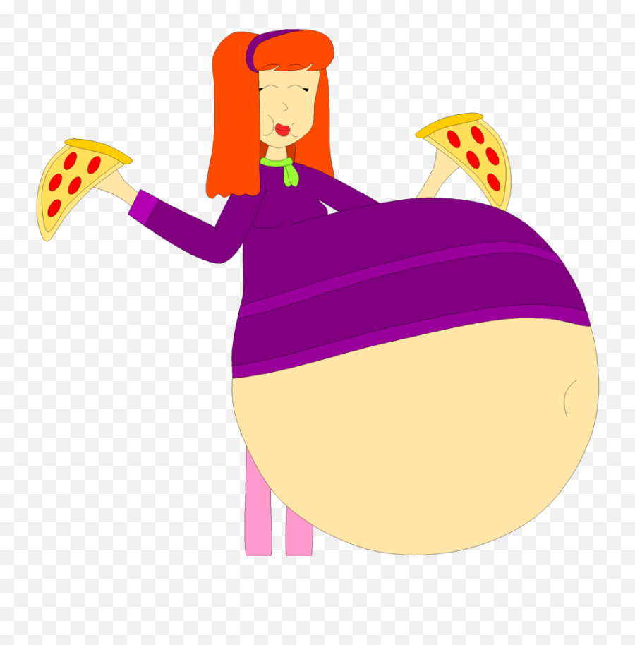 Download Hd Pizza Stuffing Daphne By Angry - Clipart Of Food Emoji,Angry Clipart