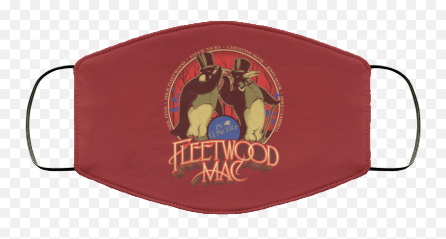 Fleetwood Mac Face Mask Washable - Cloth Face Mask Emoji,Fleetwood Mac Logo