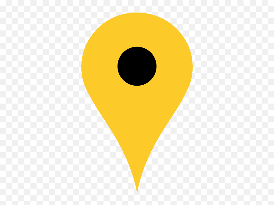 Location Symbol Yellow Transparent Png - Map Symbol Of Location Emoji,Location Symbol Png