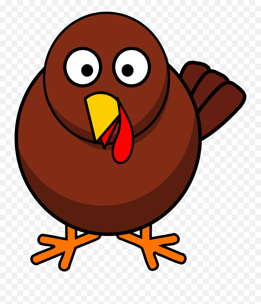 Round Turkey Clip Art Svg Clip Arts - Knock Knock Jokes For Kids Thanksgiving Jokes Emoji,Clipart Turkey