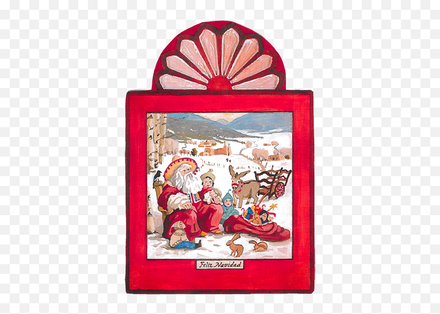 002b Feliz Navidad - Picture Frame Emoji,Feliz Navidad Png