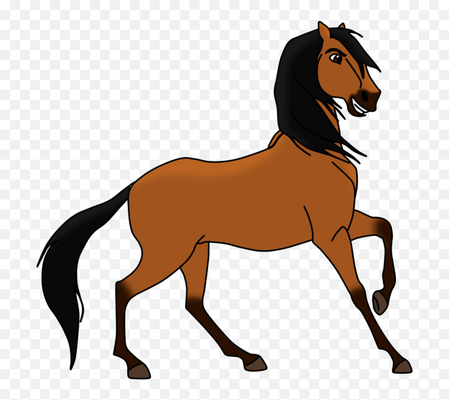 Stallion Clipart Spirit Stallion - Drawing Spirit Stallion Of The Cimarron Emoji,Spirit Png