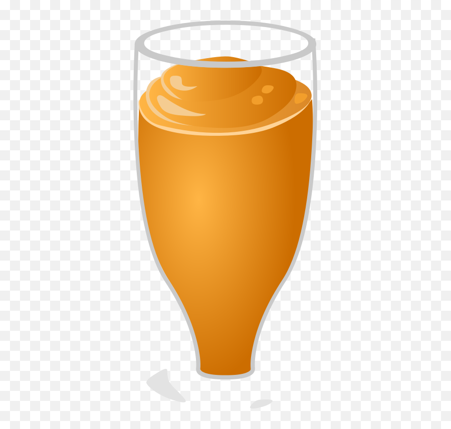 Openclipart - Orange Smoothie Emoji,Smoothie Clipart