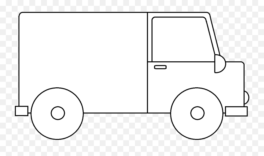 Free White Van Cliparts Download Free Clip Art Free - Commercial Vehicle Emoji,Bus Clipart Black And White