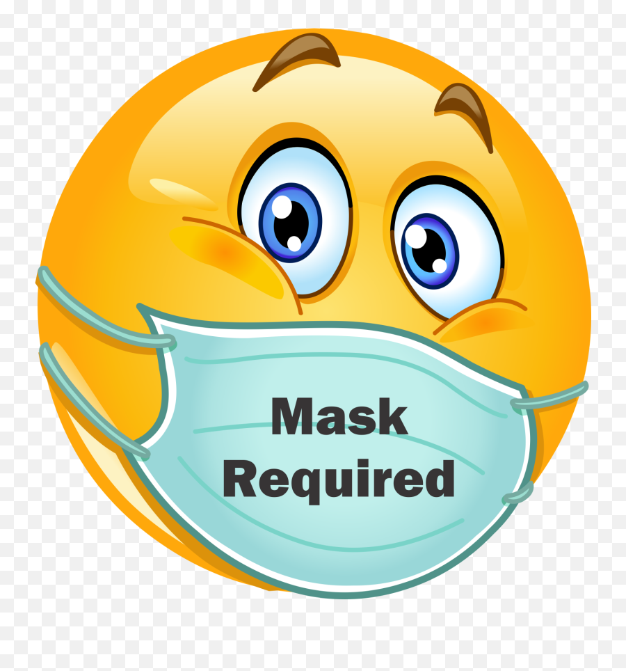 Happy Face Coronavirus Face Mask - Mask Smiley Face Emoji,Face Mask Clipart