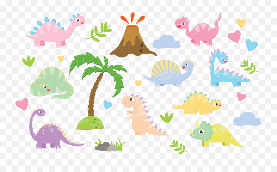 Dinosaur Clip Art - Cute Printable Cute Dinosaur Clipart Emoji,Dinosaur Clipart
