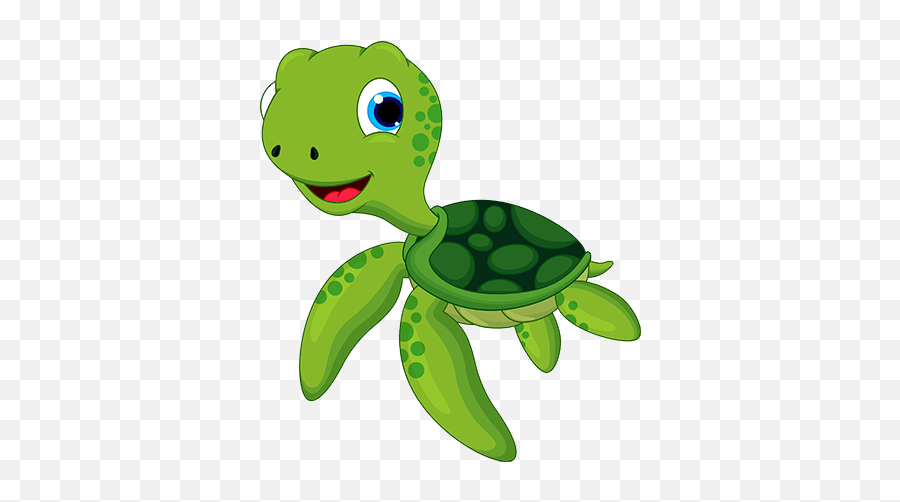 Lake Clipart Turtle - Turtle Cartoon Full Size Png Happy Turtle Cartoon Emoji,Lake Clipart