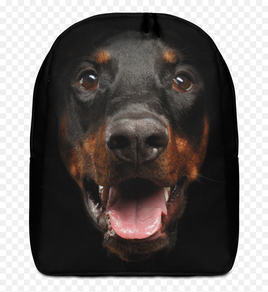 Doberman Dog Minimalist Backpack Emoji,Doberman Png
